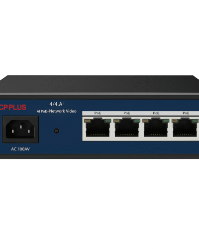 CP Plus 4 Port POE with 2 Uplink