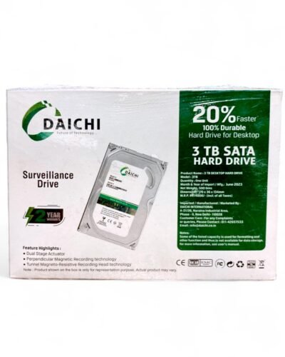 Daichi 3TB Surveillance Hard Disk