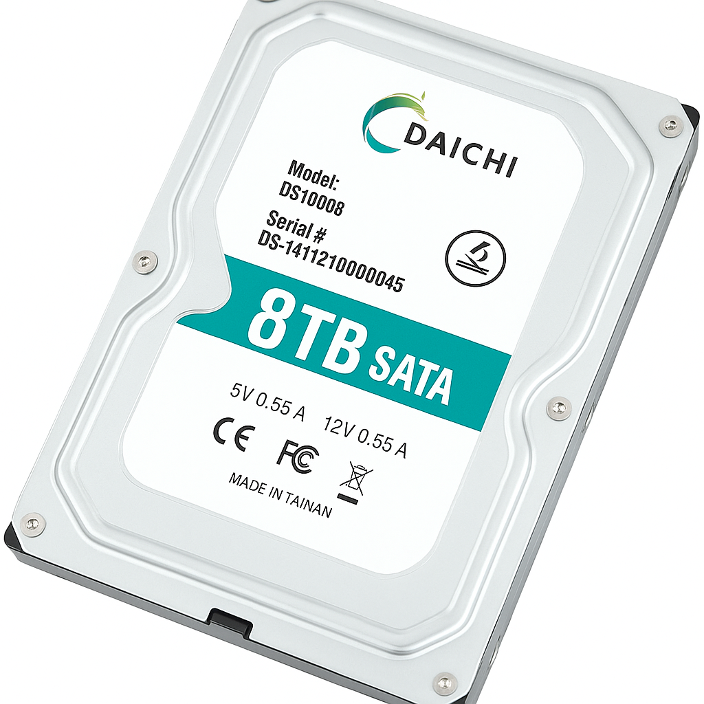 Daichi 8TB Surveillance Hard Disk