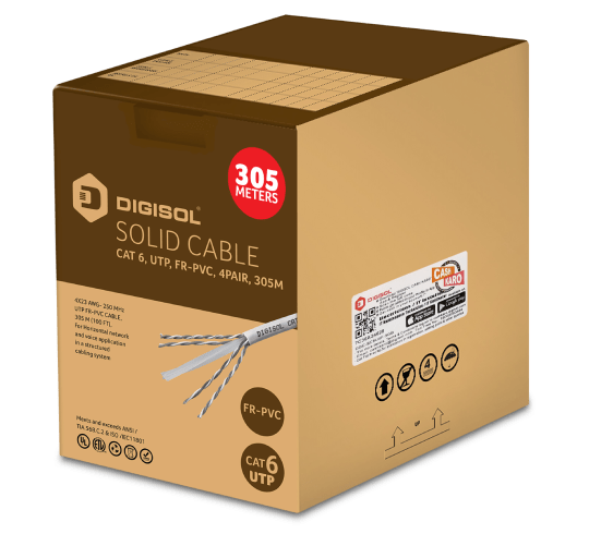 Digisol CAT6 Cable - UTP 305Mtr