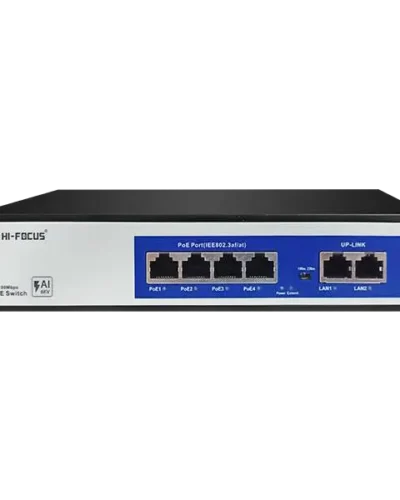 HiFocus 4 Port POE with 2 Uplink