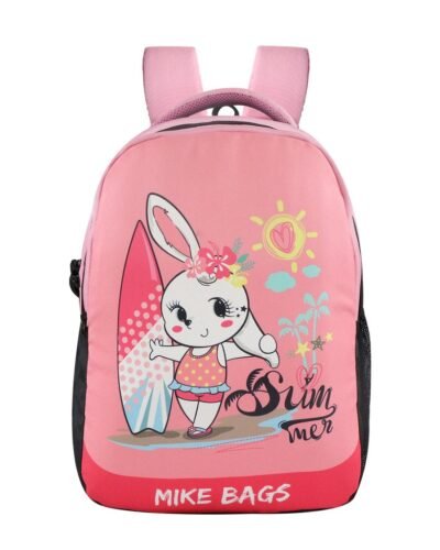 Mike Preschool Backpack Summer Bunny - Pink