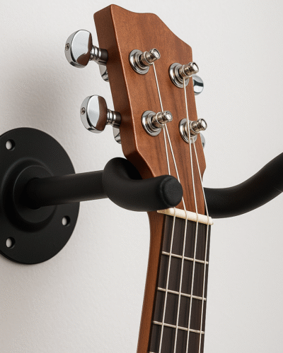 Wall-Mounted Guitar Hanging Hooks – Safe & Space-Saving Storage