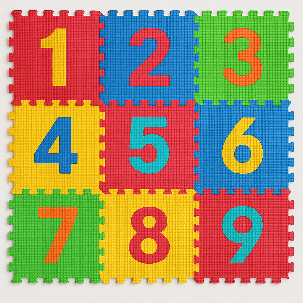 Number Mats (Set of 10pcs)