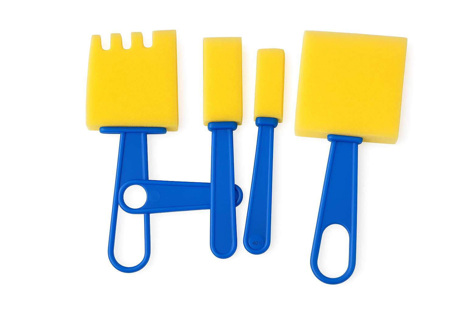 Foam Brush (Set of 4)