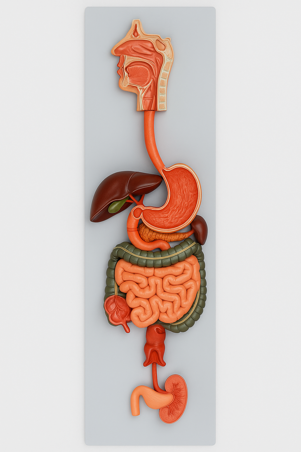 Human Digestive System Model