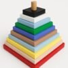 Graded Tower Square for Stacking Blocks