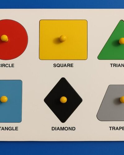 Six Shape Puzzle for Kids Playroom