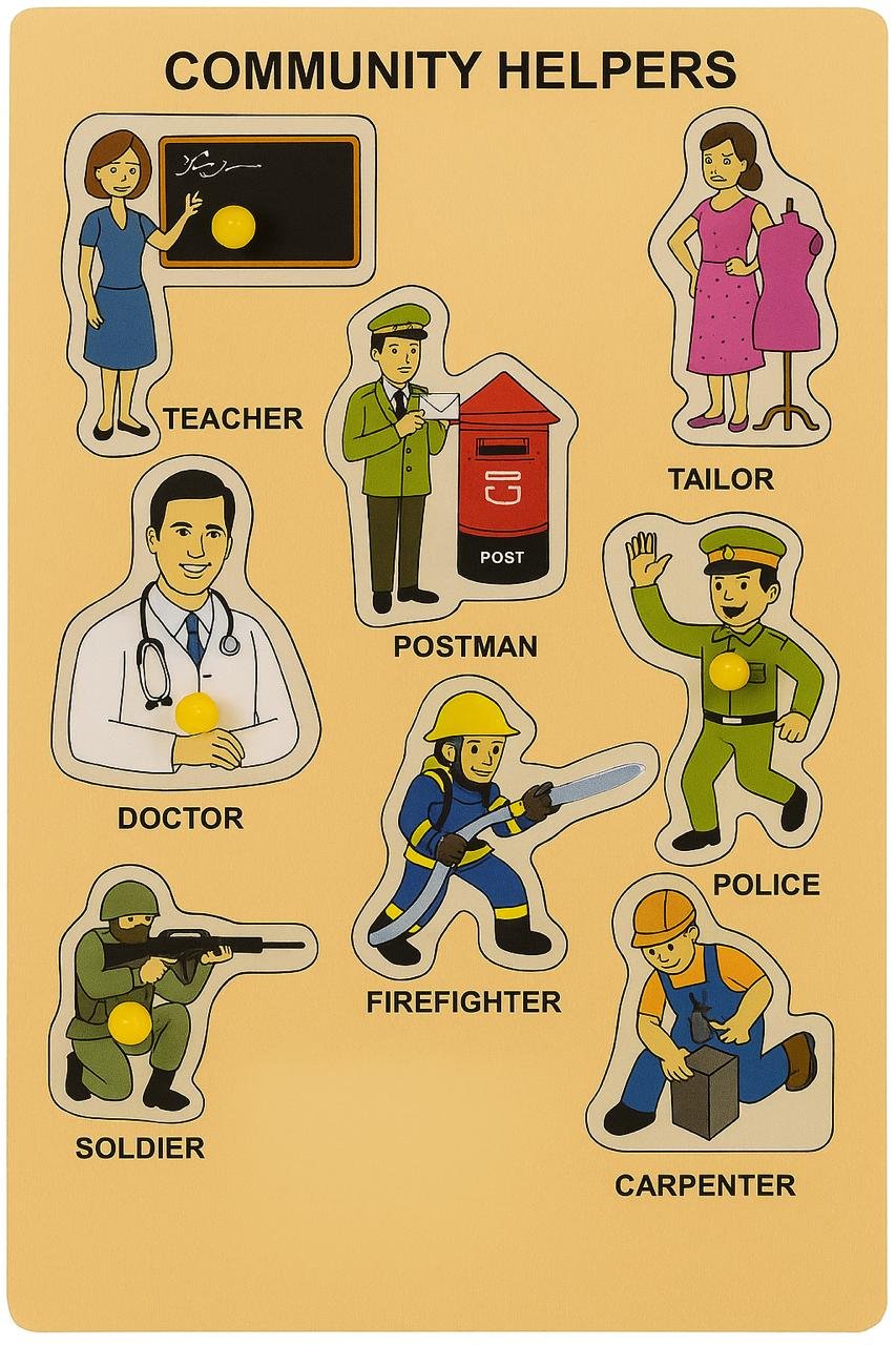 Community Helpers Puzzle