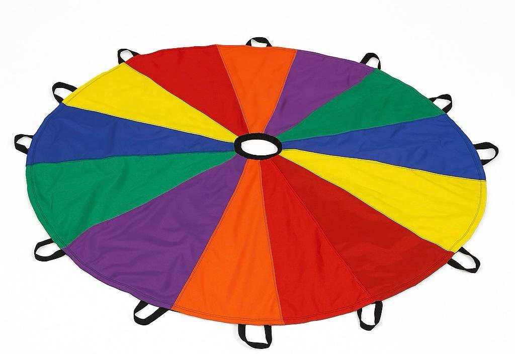 Parachute Play (Heavy Duty Nylon Cloth) 6'6"