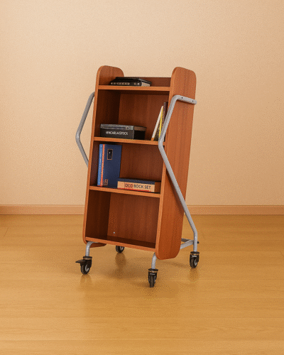 Mobile Library Book Trolley