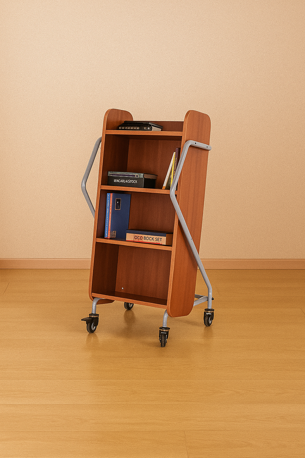 Mobile Library Book Trolley