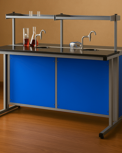 Chemistry Lab Table with Sink