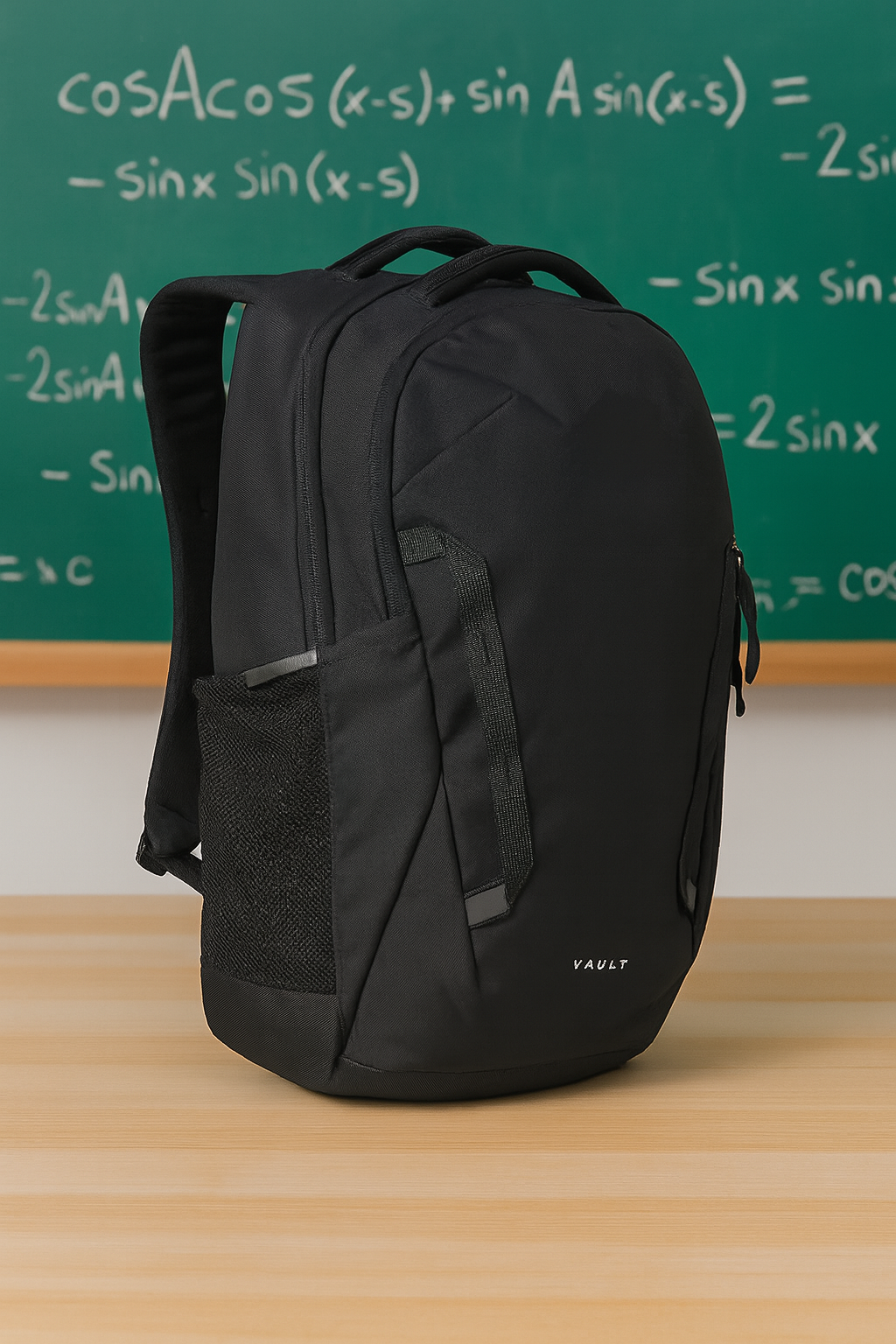 Vault Essentials Backpack – Black