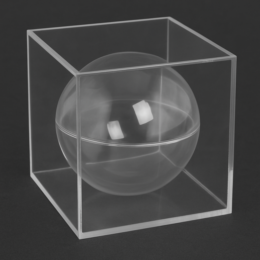 Volume Relation Between Cube & Sphere