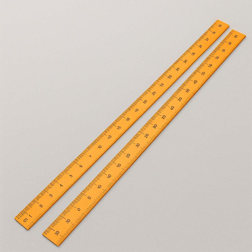 METER SCALE-Half meter (Wooden).