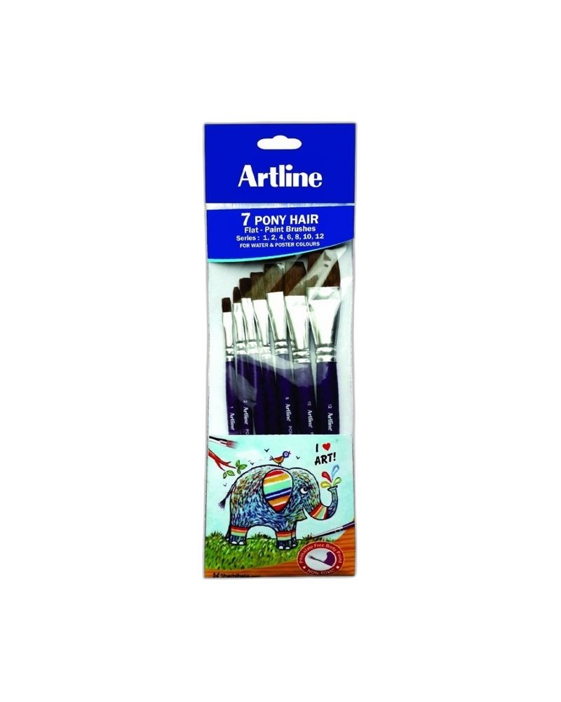 Artline Pony Flat Brushes