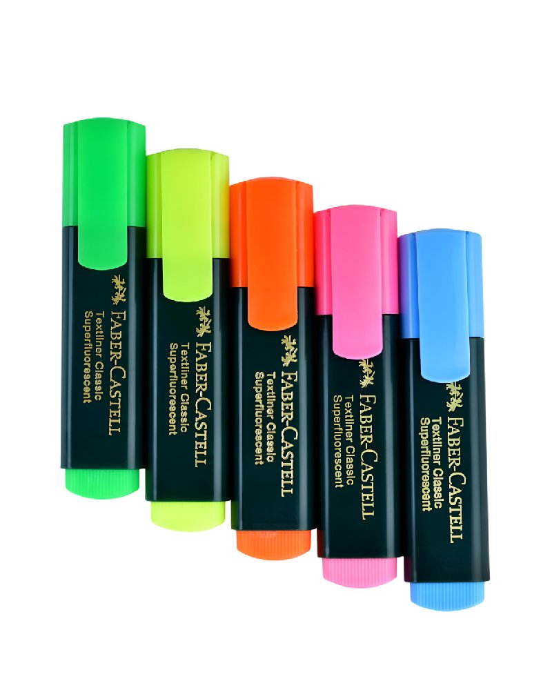 Faber-Castell Textliner Classic Assorted Set of 5