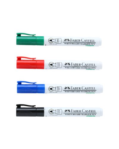 Faber-Castell Whiteboard Marker Assorted Wallet of 4