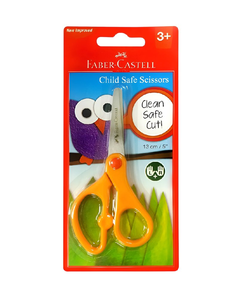 Faber-Castell Child Safe Scissors (Blister Pack)