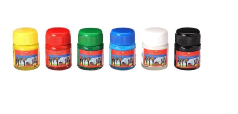 Faber-Castell Premium Poster Colours 10ml (Plastic Box of Shades)