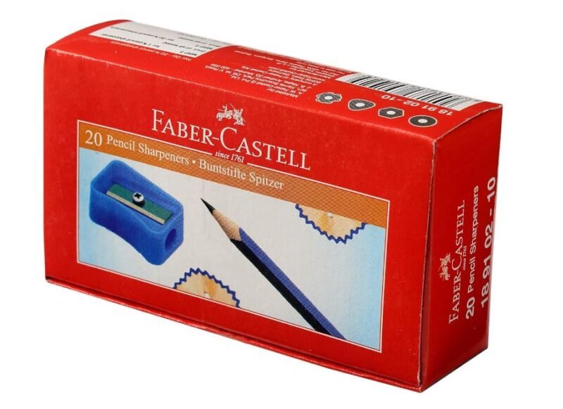 Faber-Castell Plastic Sharpener Box of 20