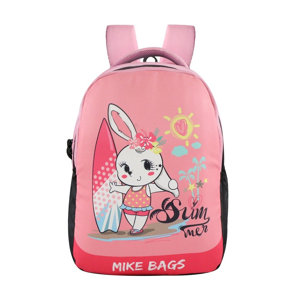 Mike Preschool Backpack Summer Bunny - Pink