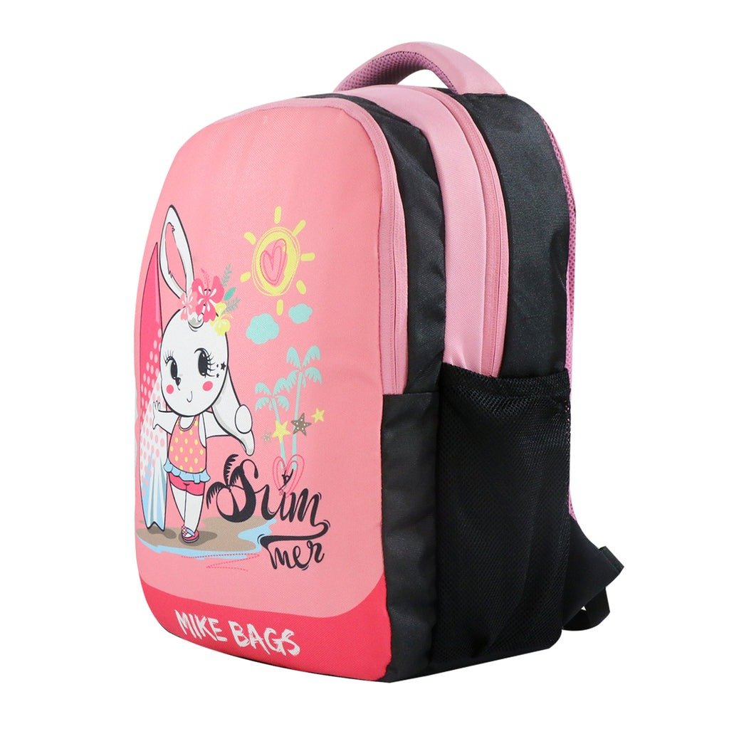 Mike Preschool Backpack Summer Bunny - Pink