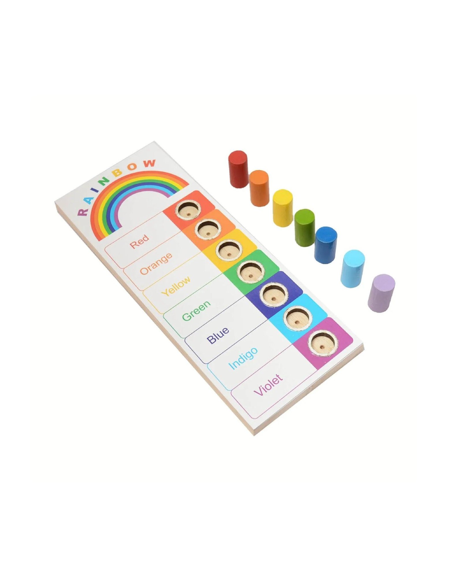 Rainbow Color Board for Early Learning