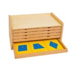 Wooden Puzzle Storage Cabinet