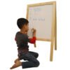 Wooden Easel Board Creative Art Station