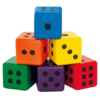 Plastic Dice (set of 4)