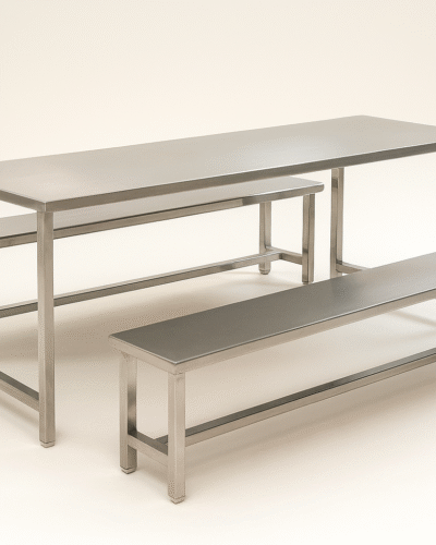 304 Grade Stainless Steel 8 Seater Dining Table