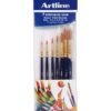 Artline Synthetic Round No.7 - 12 (pouch of 5 Brushes)