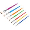 Faber-Castell Flat Tri-Grip Brush (Assorted Synthetic Hair Brushes)
