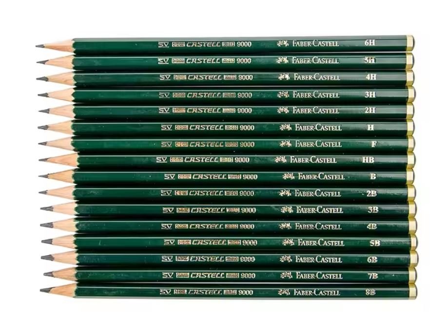 Faber-Castell Black Matt Pencils Box of 10