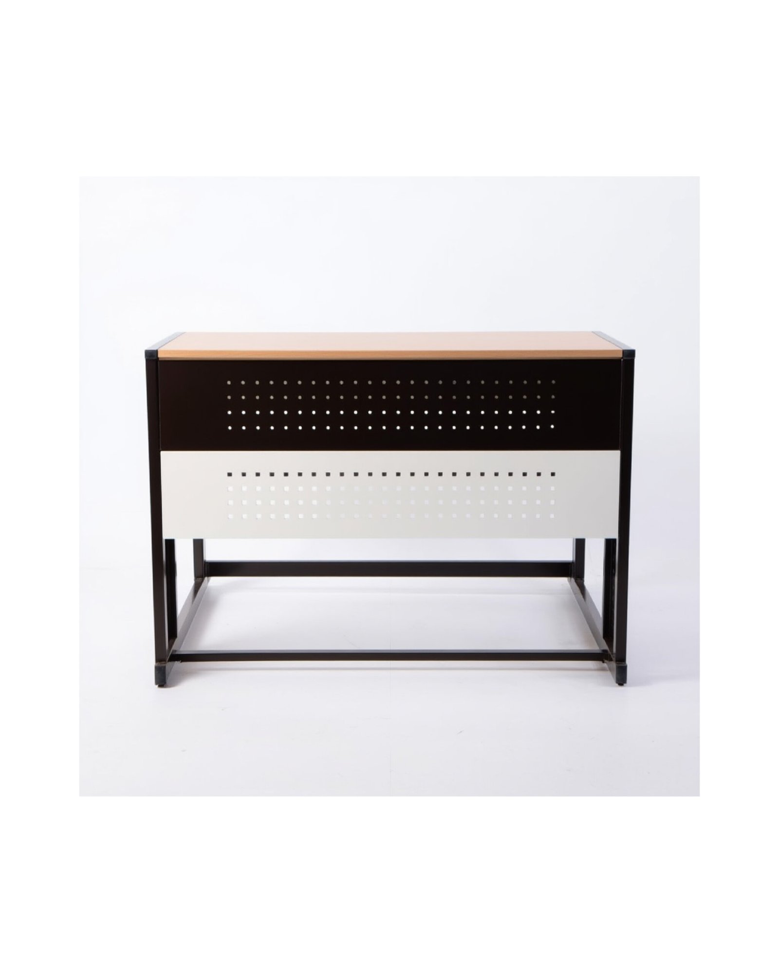 Double Desk & Bench Wooden Top & Metal Modesty Board – Edi School Mart