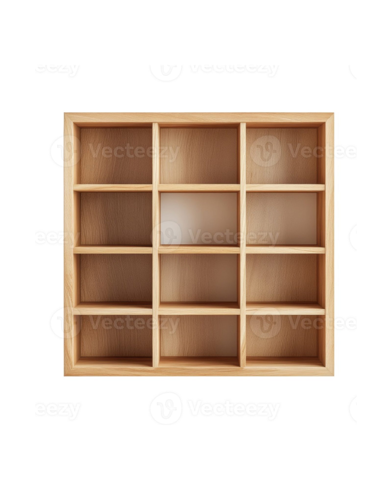 Storage Wooden Shelf with Multiple Compartments - Edi School Mart