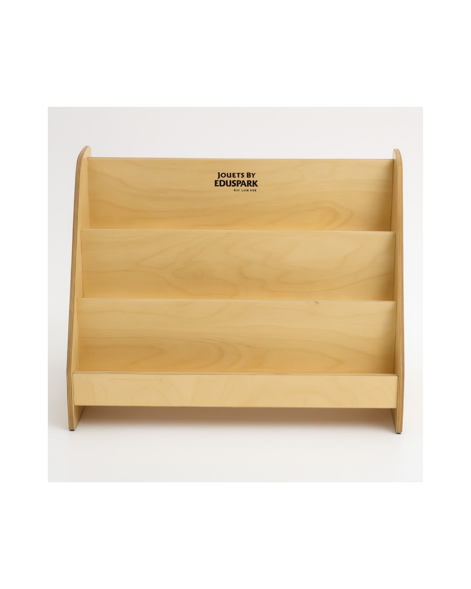 Wooden 5 Step Book Rack