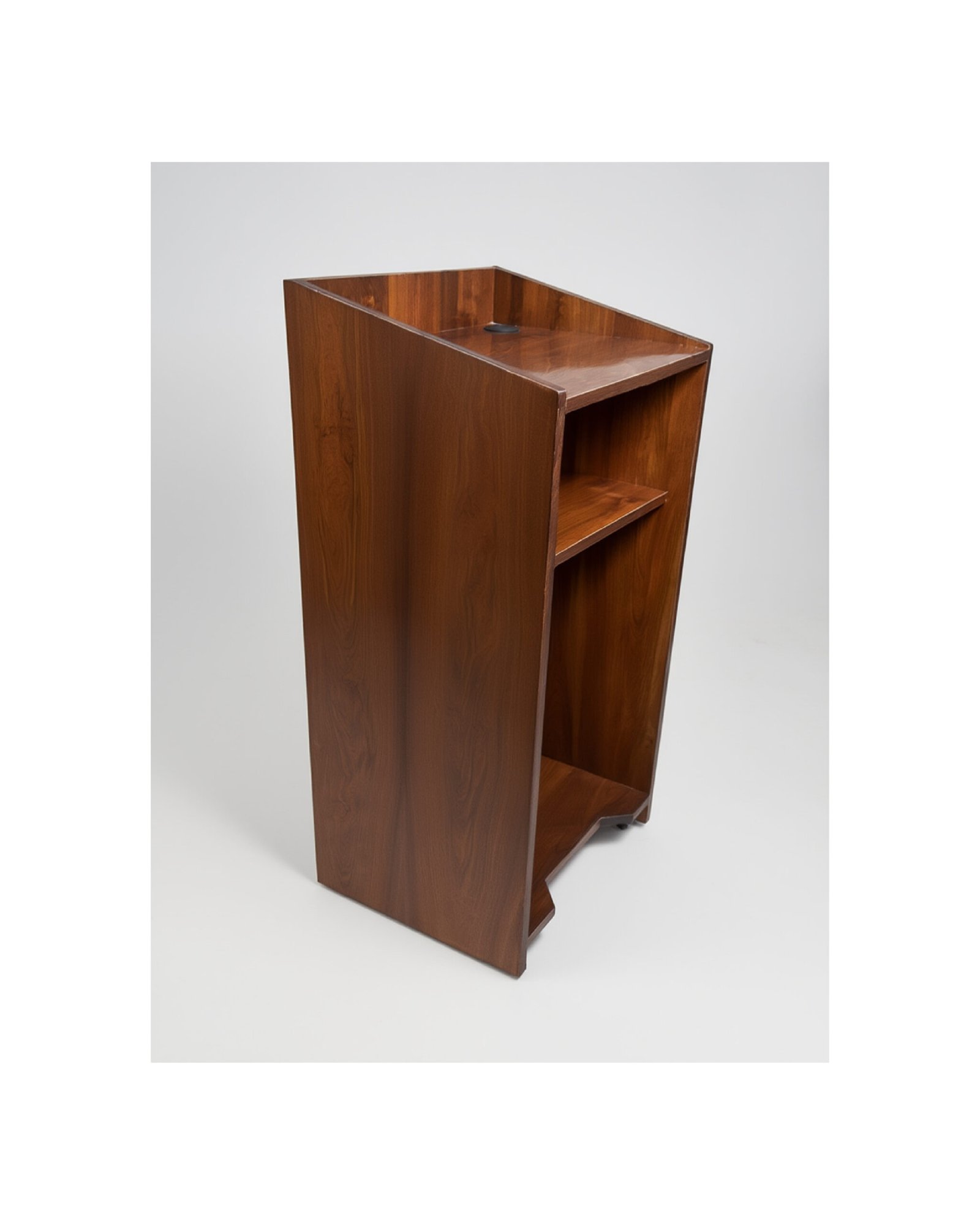 Podium with below storage