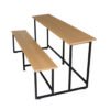 Four Seater Bench & Desk