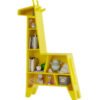 Giraffe Shaped Wooden Book Rack