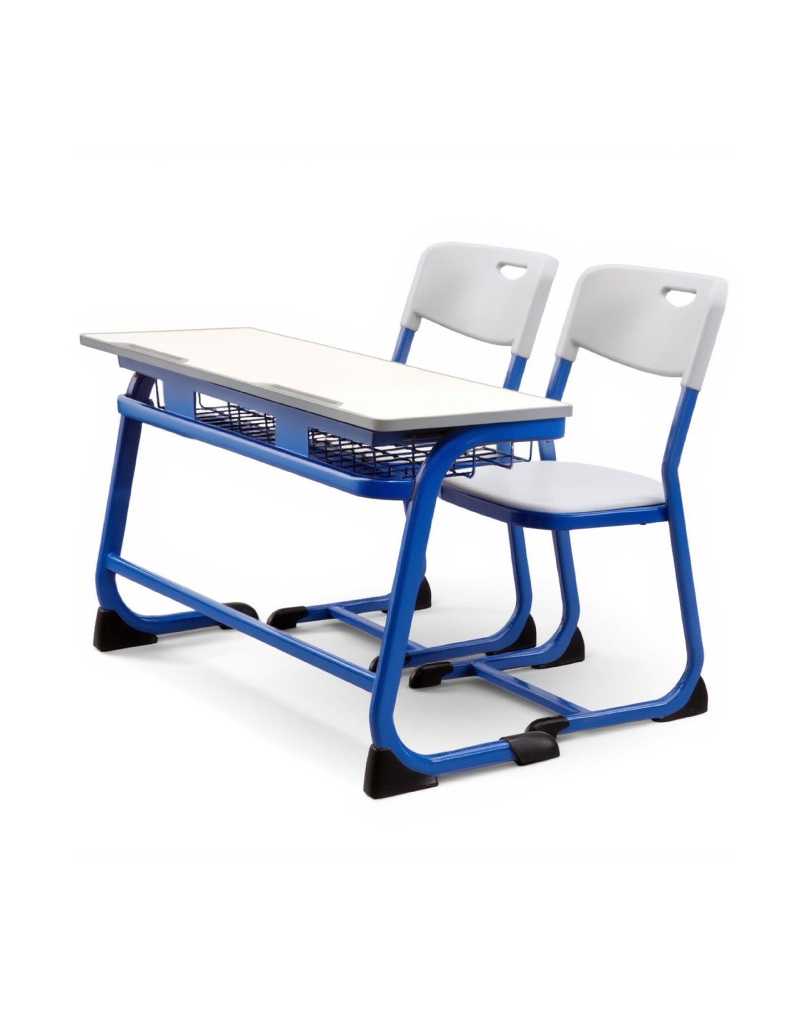 Double Desk & Chair (25mm Injection molded)