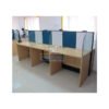 Staffroom Workstations with credenza