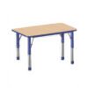 Wooden Rectangular Height Adjustable Table (Big)
