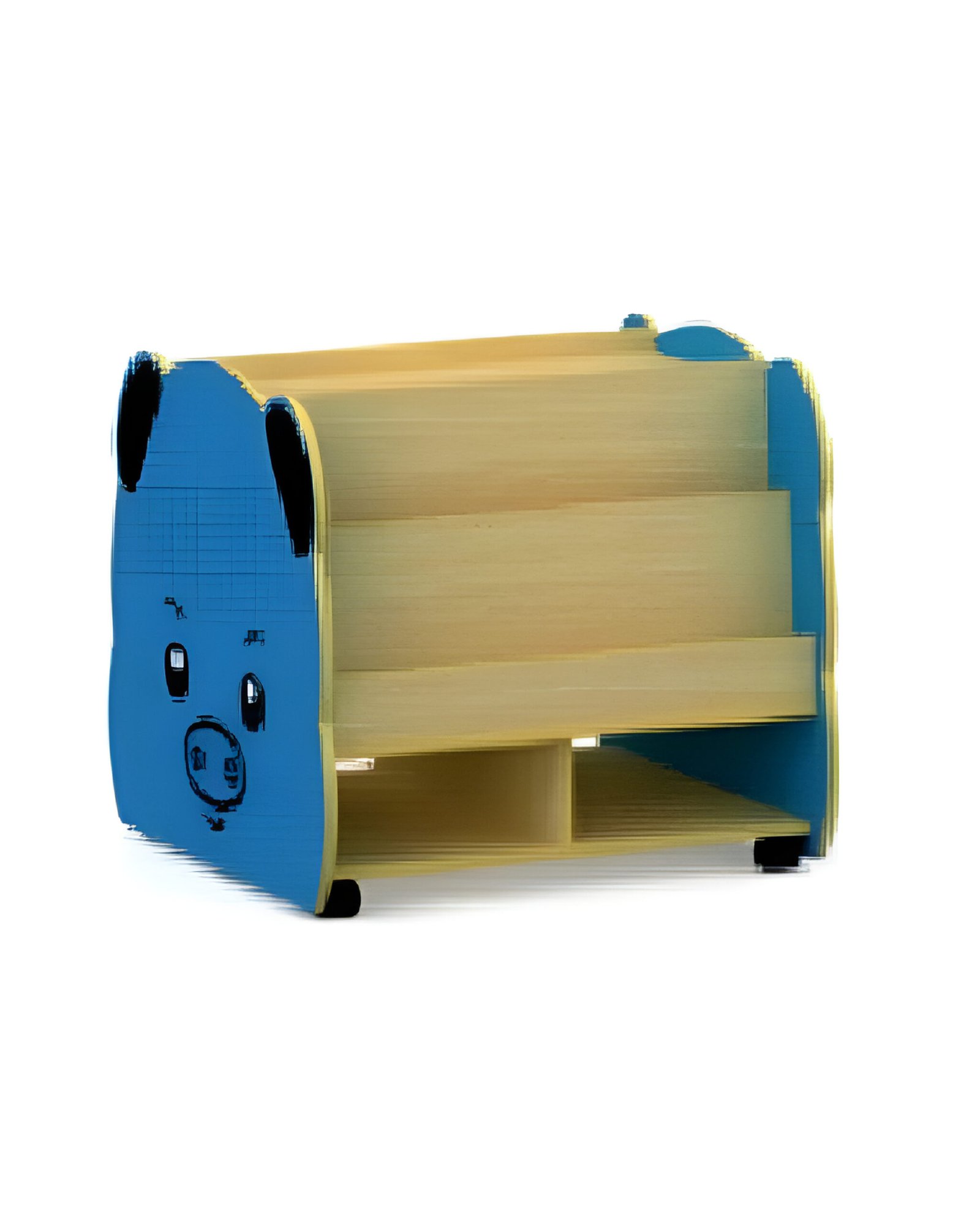 Double Side Piggy Shelf