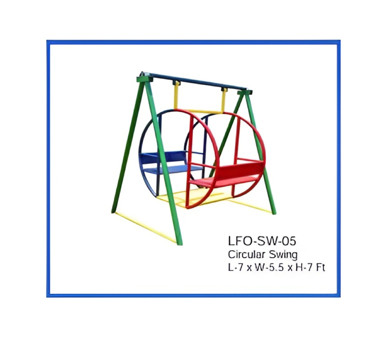 Circular Swing Playground Equipment