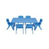Plastic Rectangle Table 6 Seater