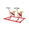 Double Horse Rider Outdoor Gym Equipment