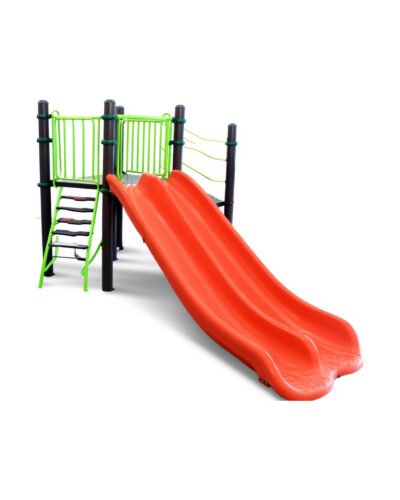 Double Wave Slide Playground Equipment